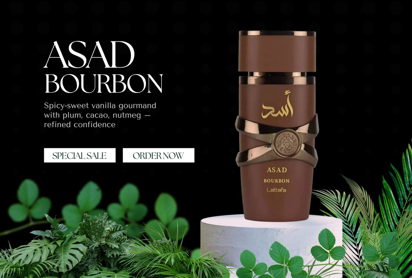 Asad Bourbon 100ml by Lattafa Men’s EDP Long Lasting