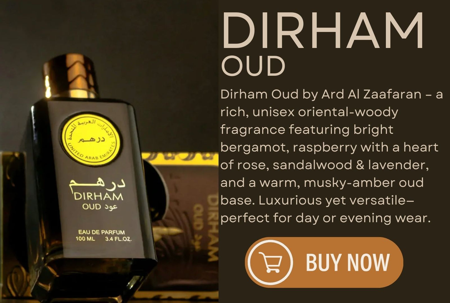 Ard Al Zaafaran Dirham Oud Eau De Parfum Spray