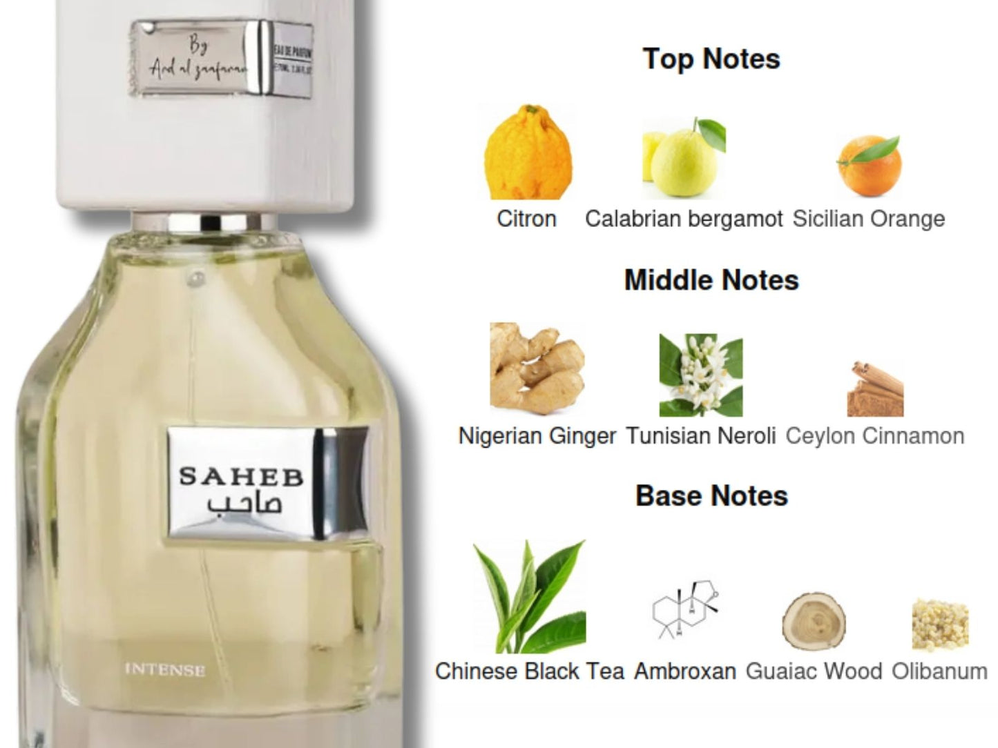 Saheb Intense EDP 70ml by Ard Al Zaafaran | Unisex