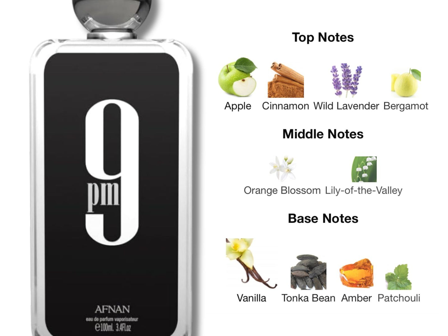 9PM by Afnan 100ml EDP Perfume for Men Long Lasting