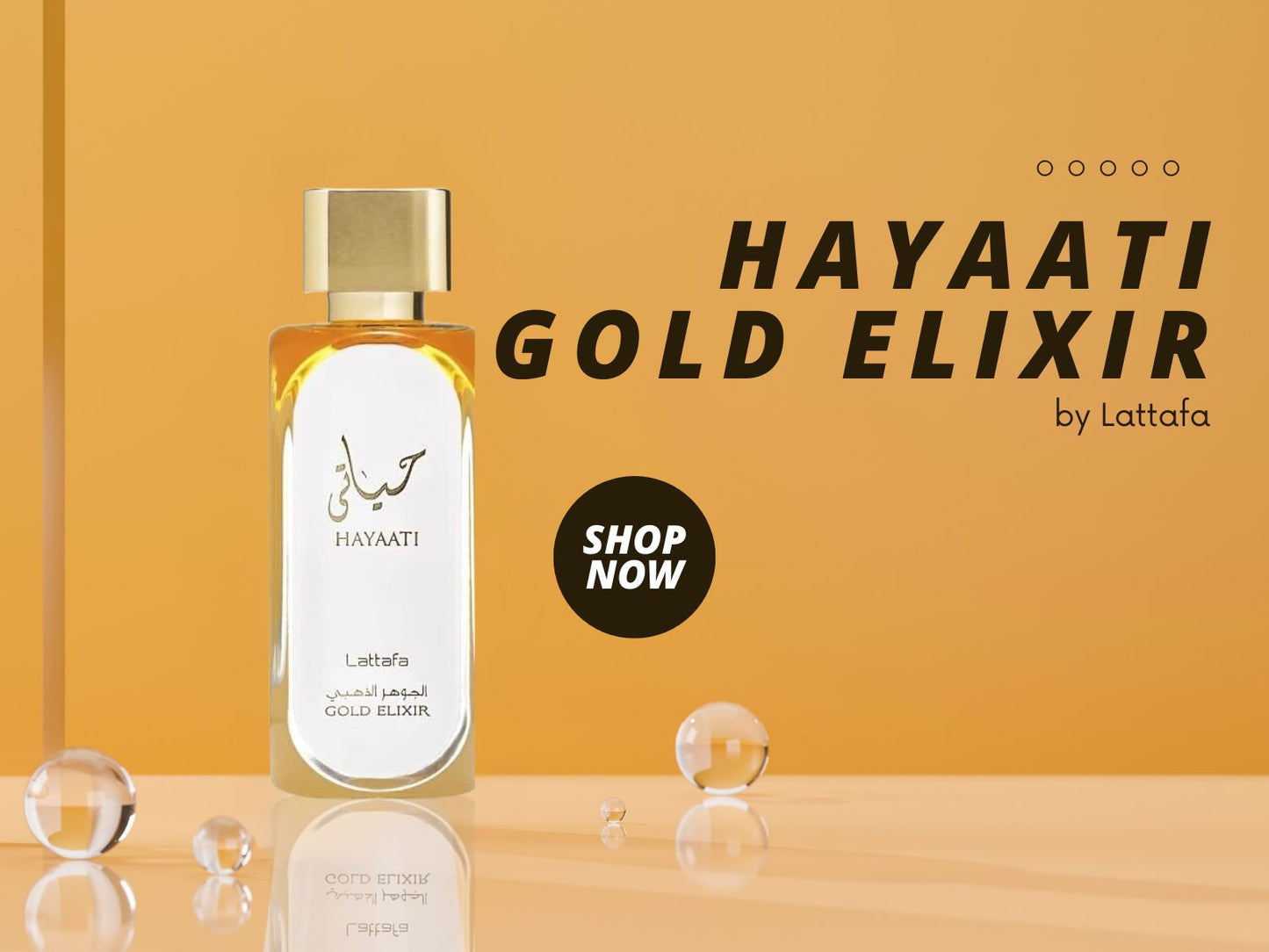 Hayaati Gold Elixir by Lattafa 100ml Unisex EDP