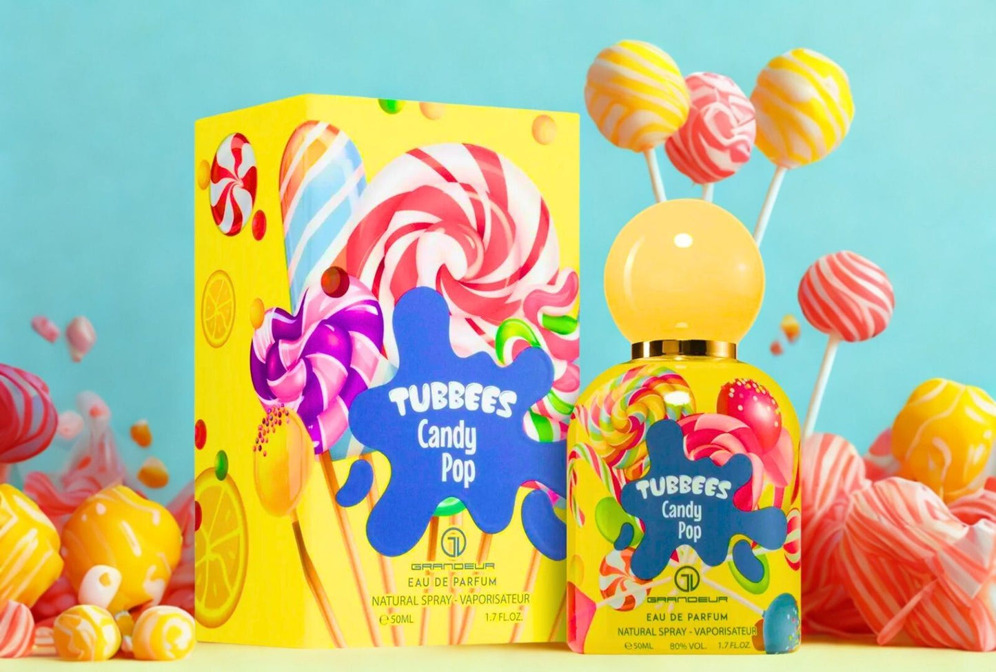 Grandeur Tubbees Candy Pop 50ml EDP for Kids & Adults