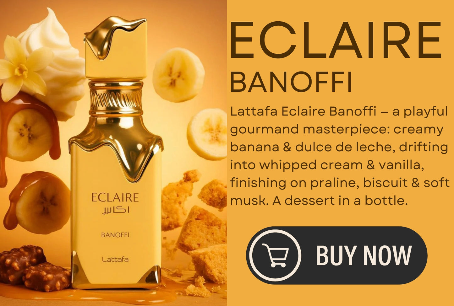 Eclaire Banoffi by Lattafa 100ml EDP Perfume