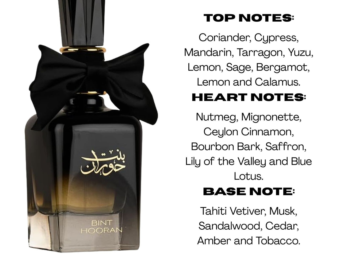 Bint Hooran by Ard Al Zaafaran 100ml EDP Perfume