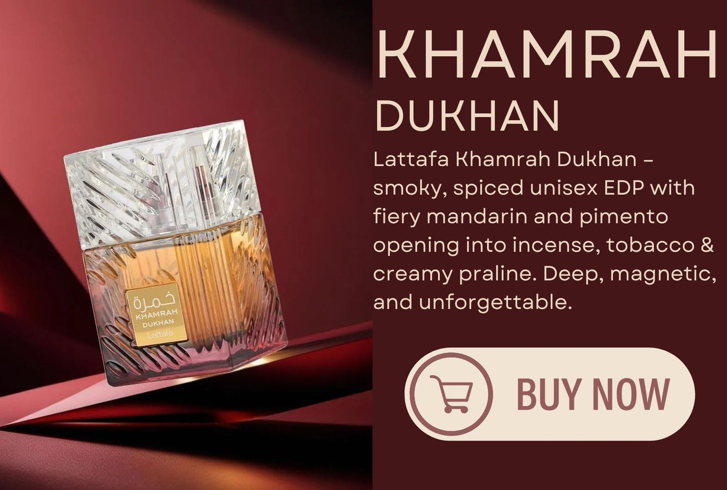Khamrah Dukhan by Lattafa