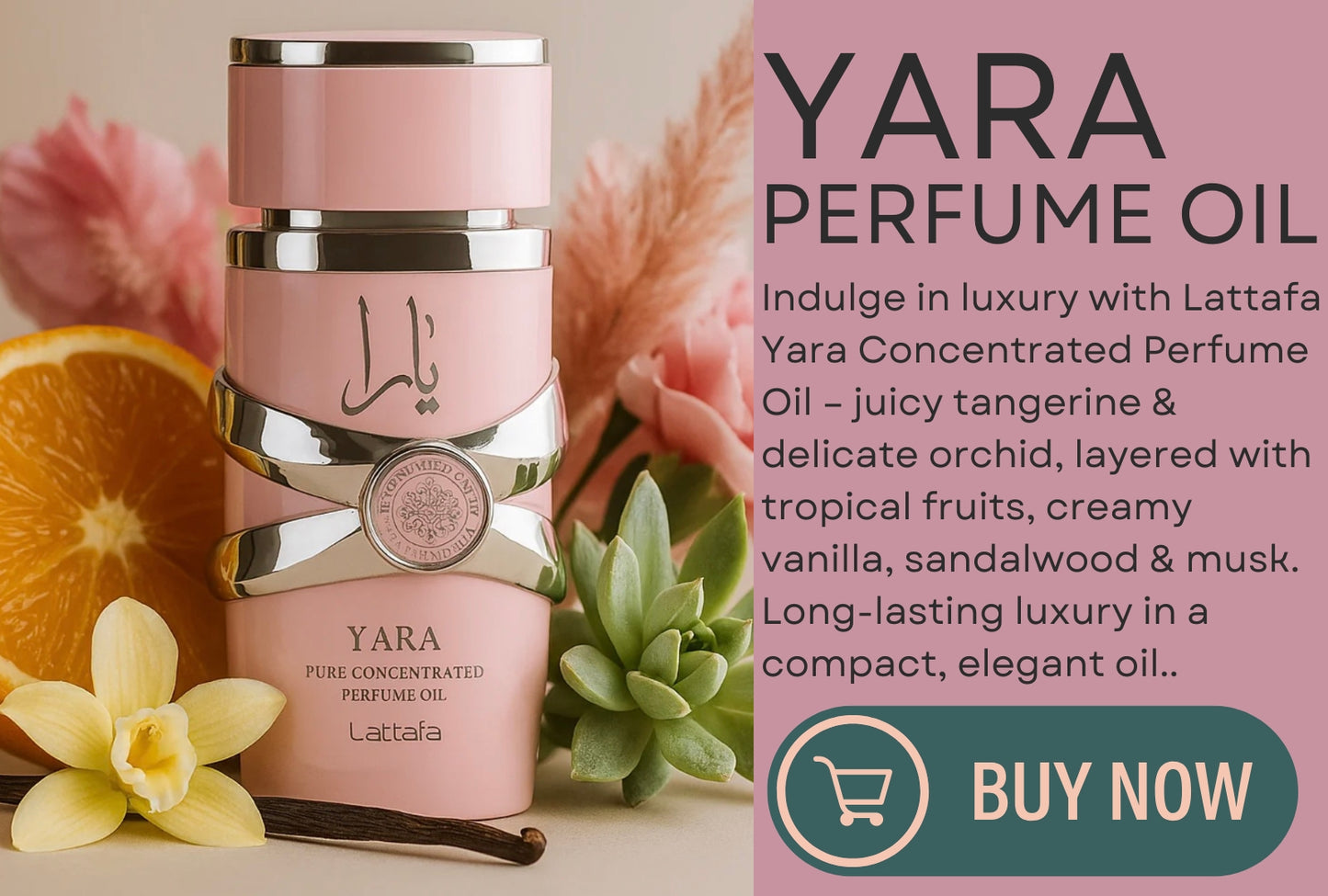 Yara 20ml Concentrated Perfume Oil
