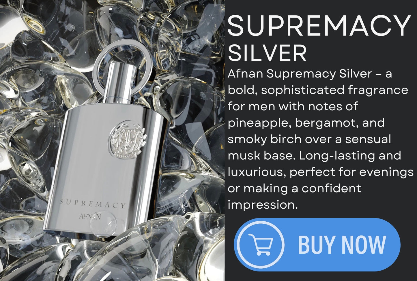 Supremacy Silver by Afnan 100ml