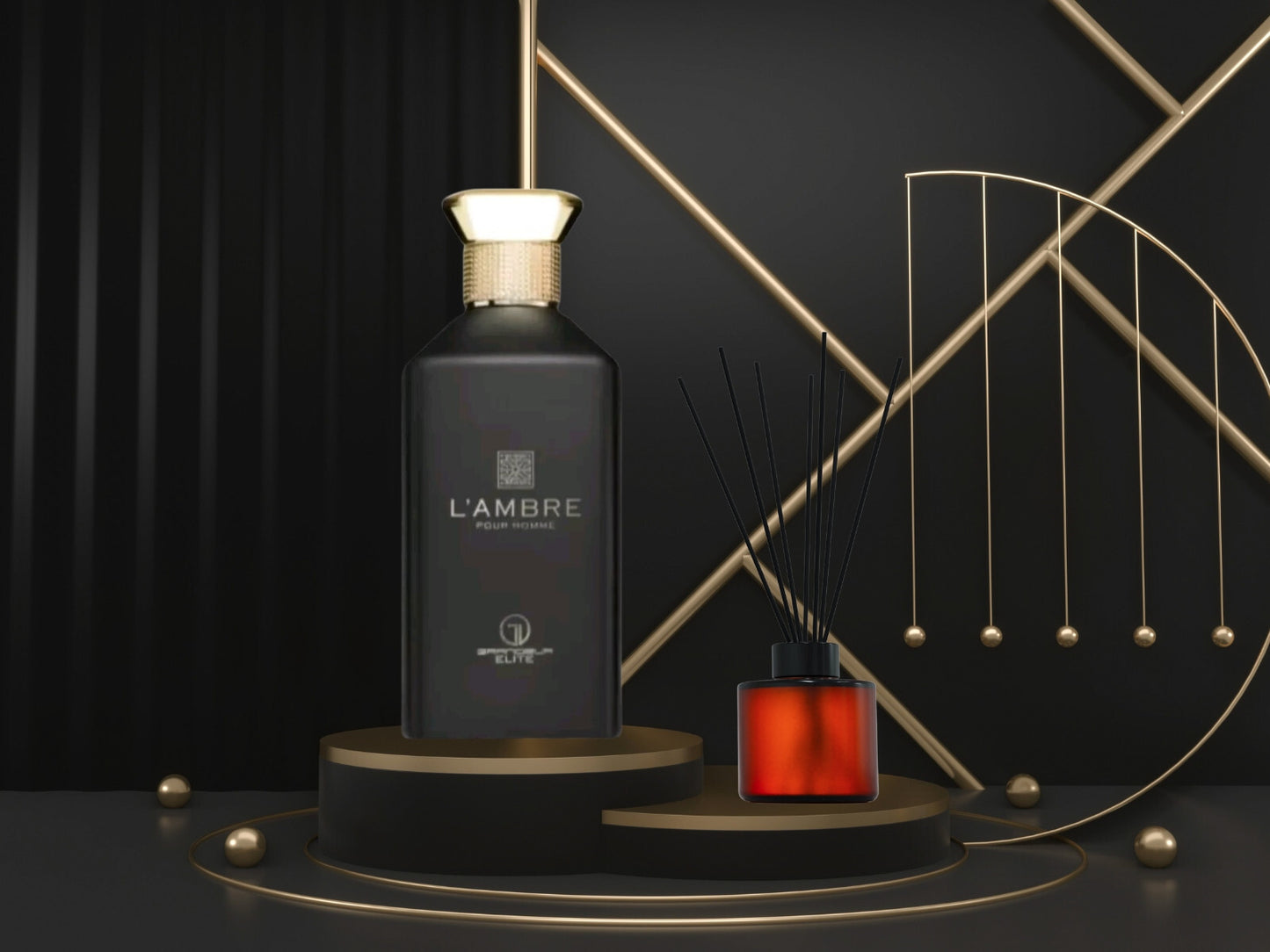 L'Ambre Pour Homme Mens EDP 100ml by Grandeur Elite