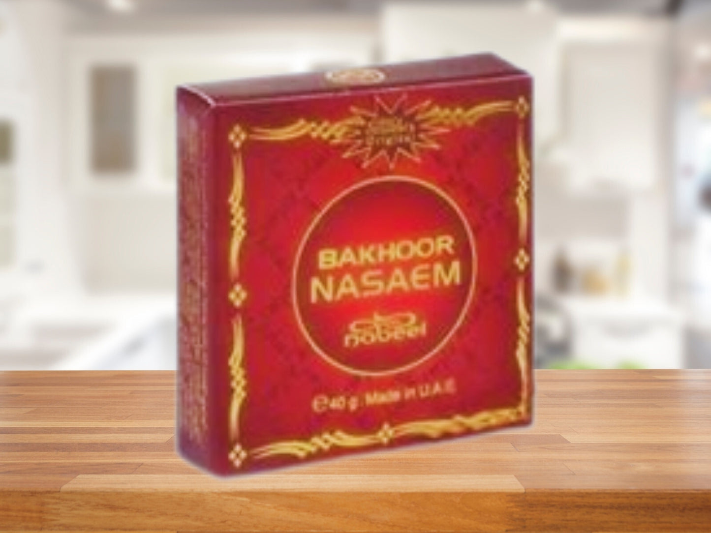Nasaem Bakhoor 40g by Nabeel ā Premium Oud Incense Bricks for Home Fragrance