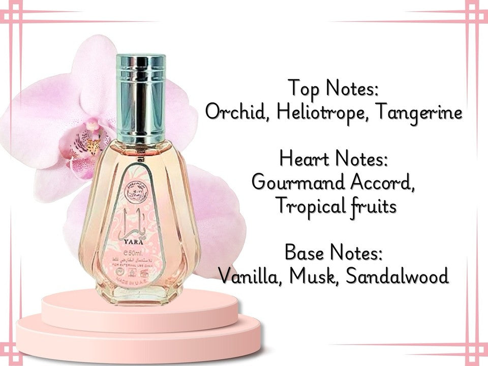 Yara Perfume 50ml by Ard Al Zaafaran