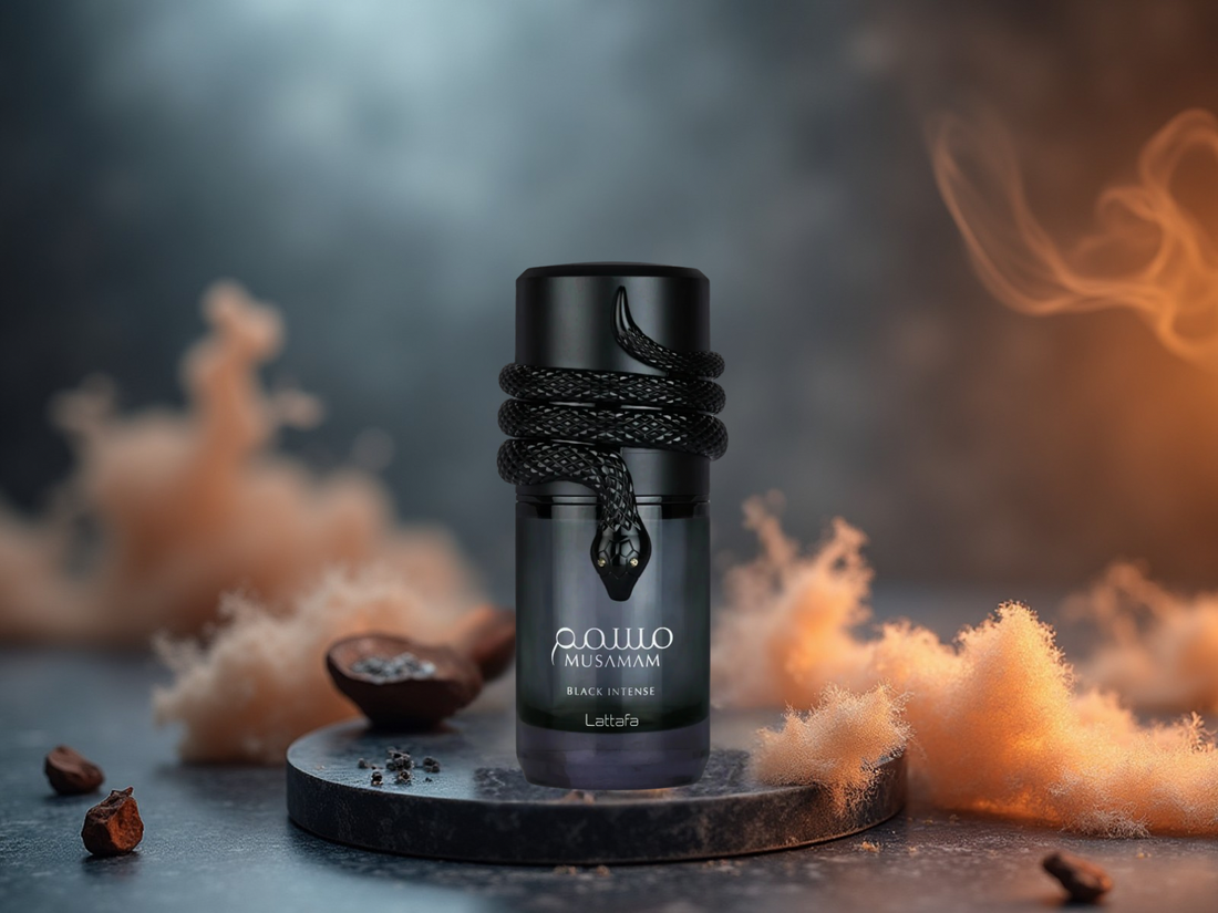 Musamam Black Intense Review: Longevity, Projection & Season – Nexara Perfumes