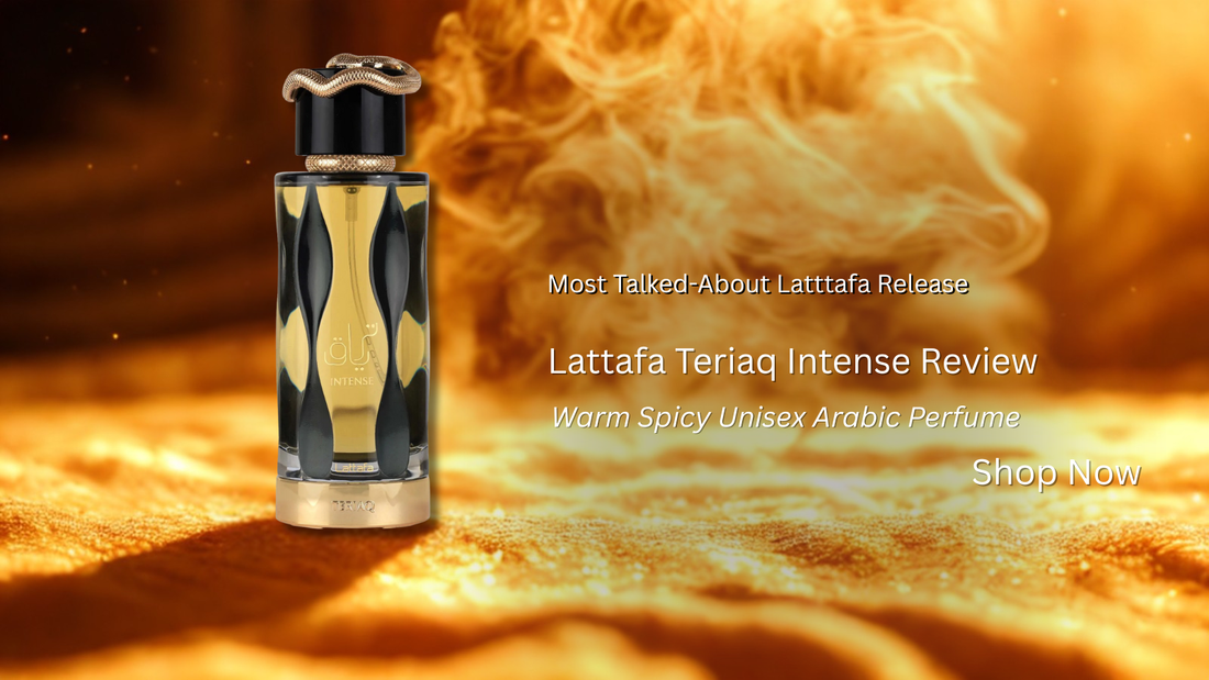 Lattafa teriaq intense perfume