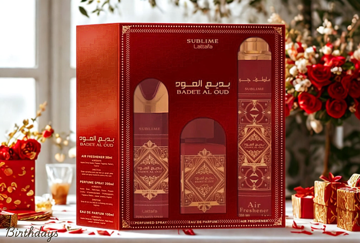 Lattafa Badee Al Oud Sublime Gift Set