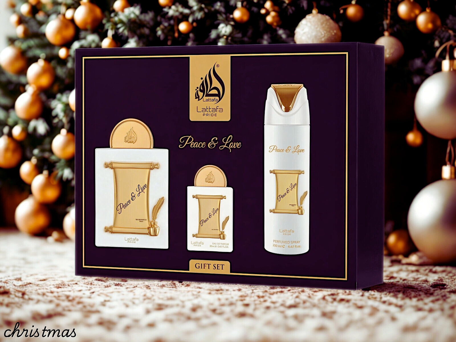 Peace & Love Gift Set by Lattafa | Eau de Parfum Collection