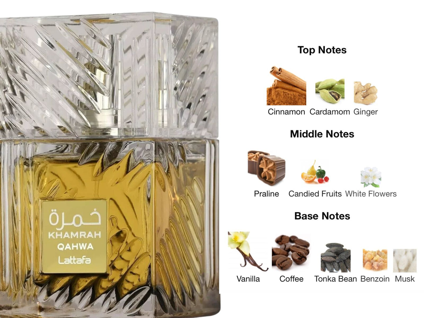 Khamrah Qahwa Lattafa EDP - 100ml Unisex Fragrance