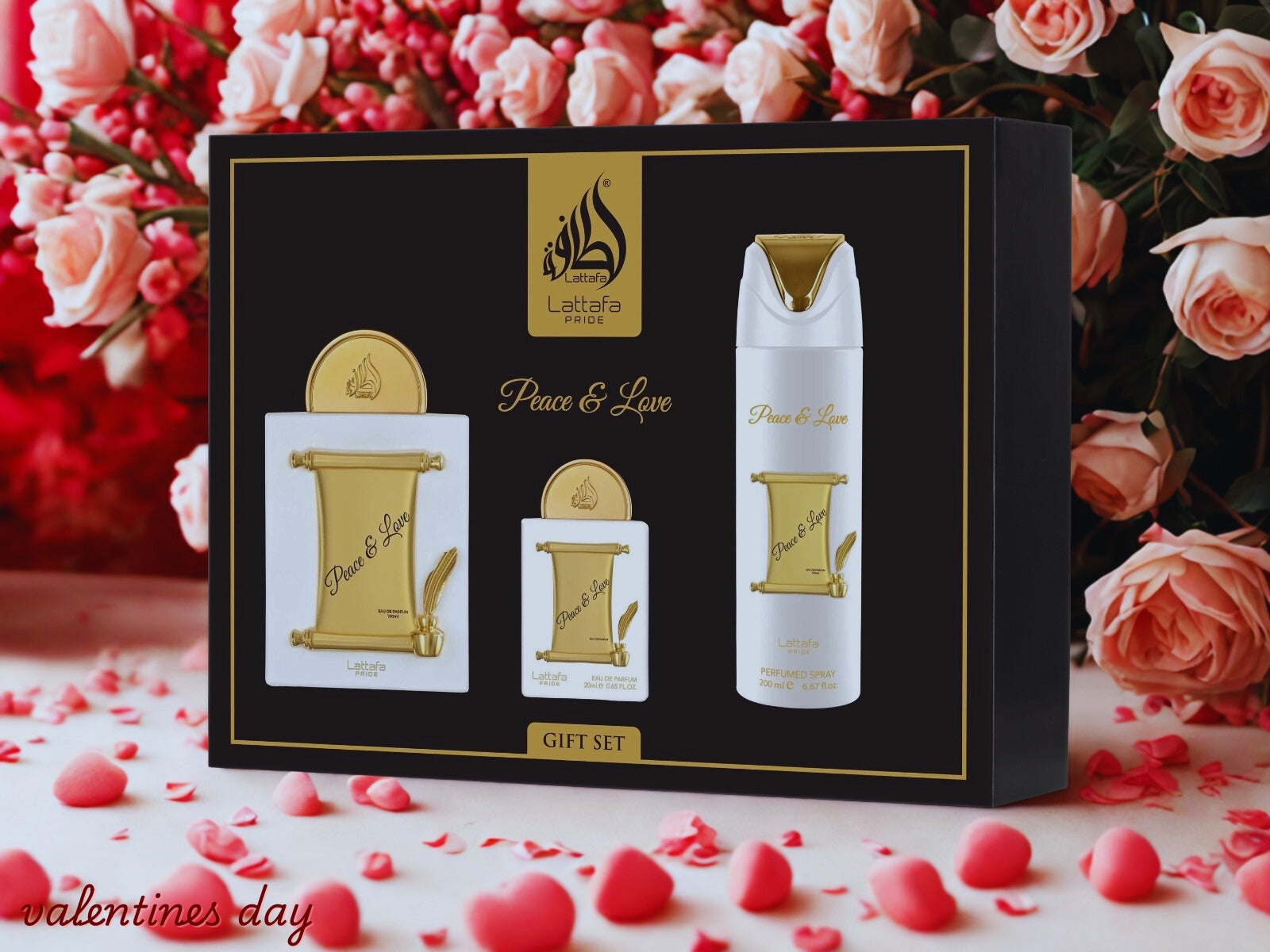 Peace & Love Gift Set by Lattafa | Eau de Parfum Collection