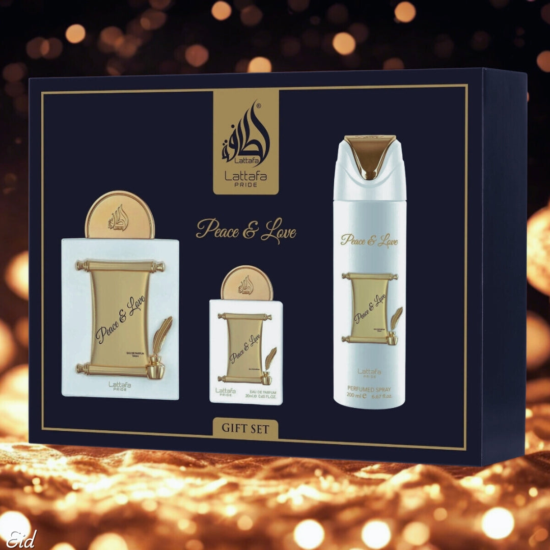 Peace & Love Gift Set By Lattafa