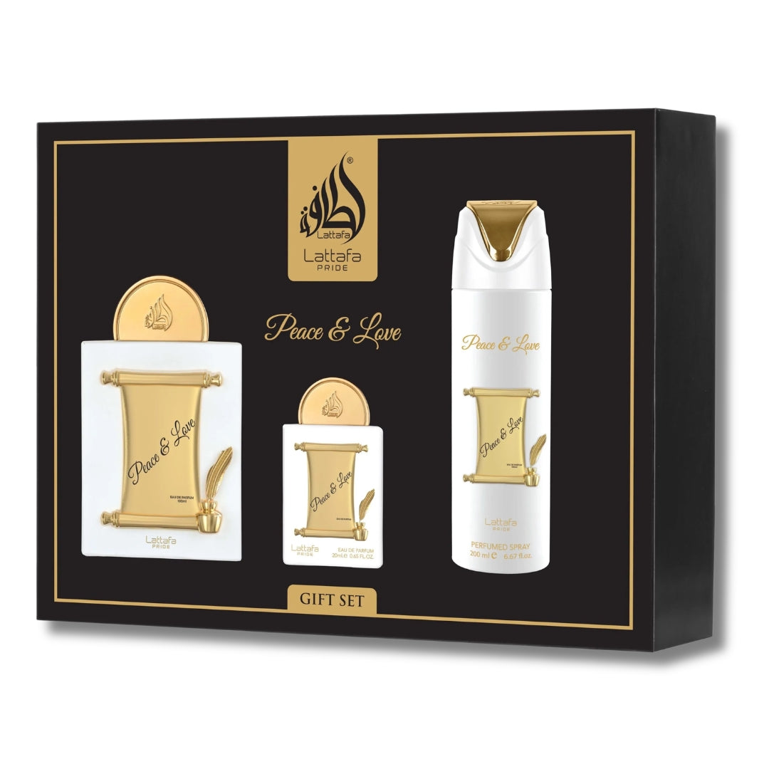 Peace & Love Gift Set By Lattafa