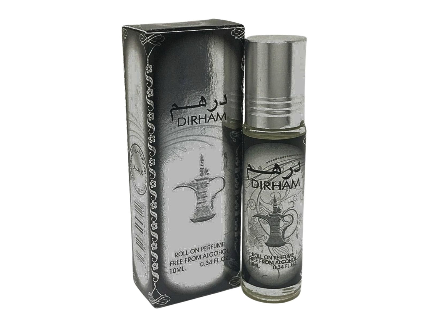 Dirham Silver by Ard Al Zaafaran 10ml Concentrated Perfume Oil – Roll-On Attar
