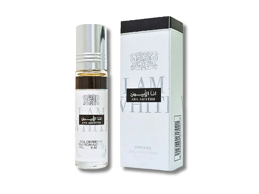 Ana Abiyedh 10ml Roll-On Perfume Oil by Ard Al Zaafaran