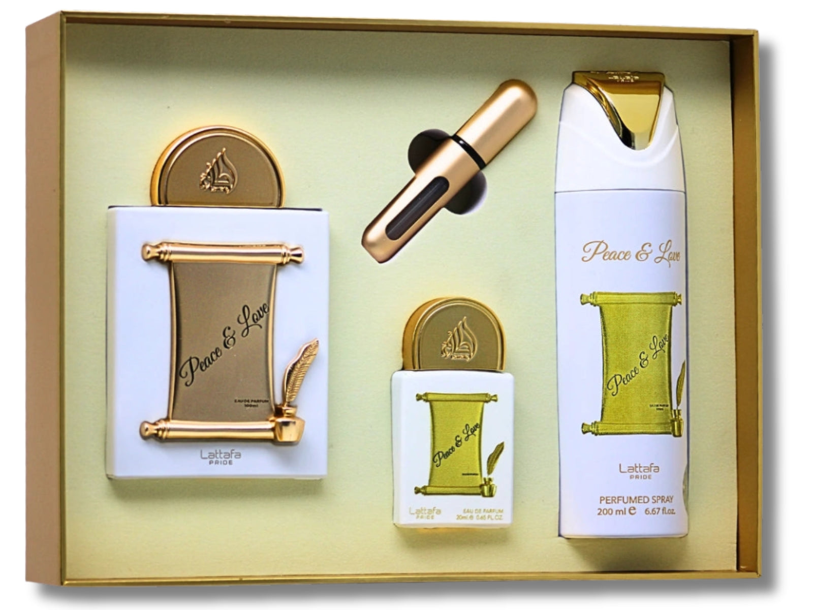 Peace & Love Gift Set by Lattafa | Eau de Parfum Collection