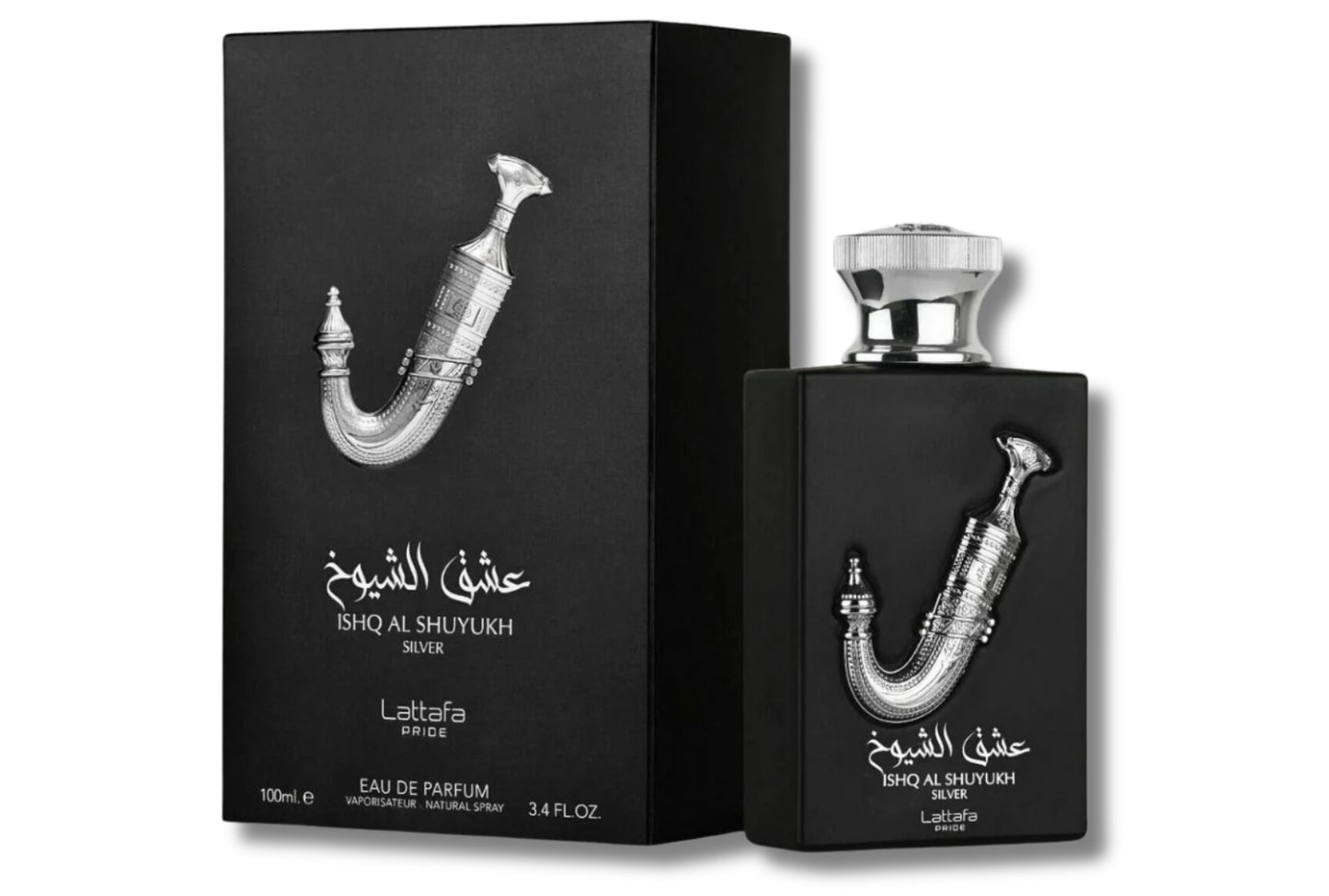 Ishq Al Shuyukh Silver by Lattafa Pride 100ml EDP Perfume