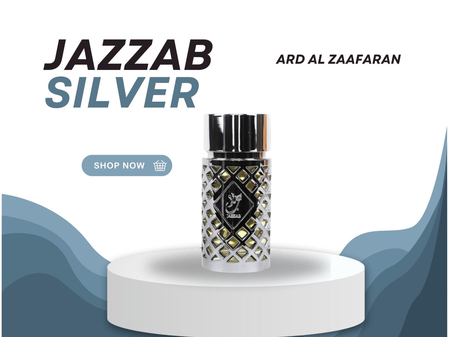 Ard Al Zaafaran Jazzab Silver 100ml EDP Perfume for Men