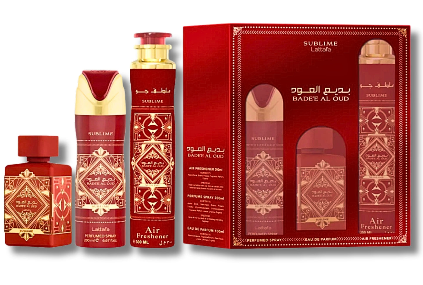 Lattafa Badee Al Oud Sublime Gift Set