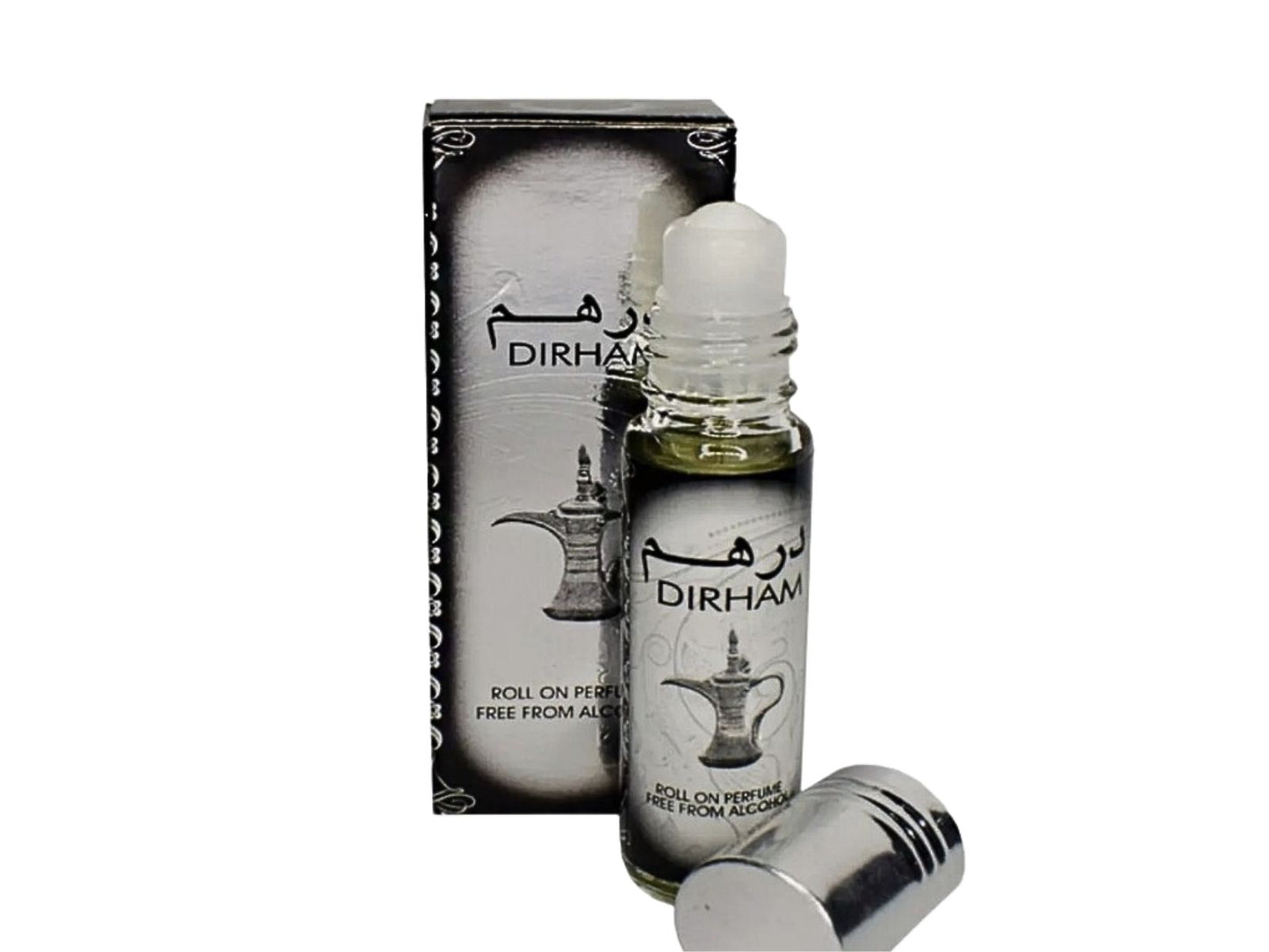 Dirham Silver by Ard Al Zaafaran 10ml Concentrated Perfume Oil – Roll-On Attar