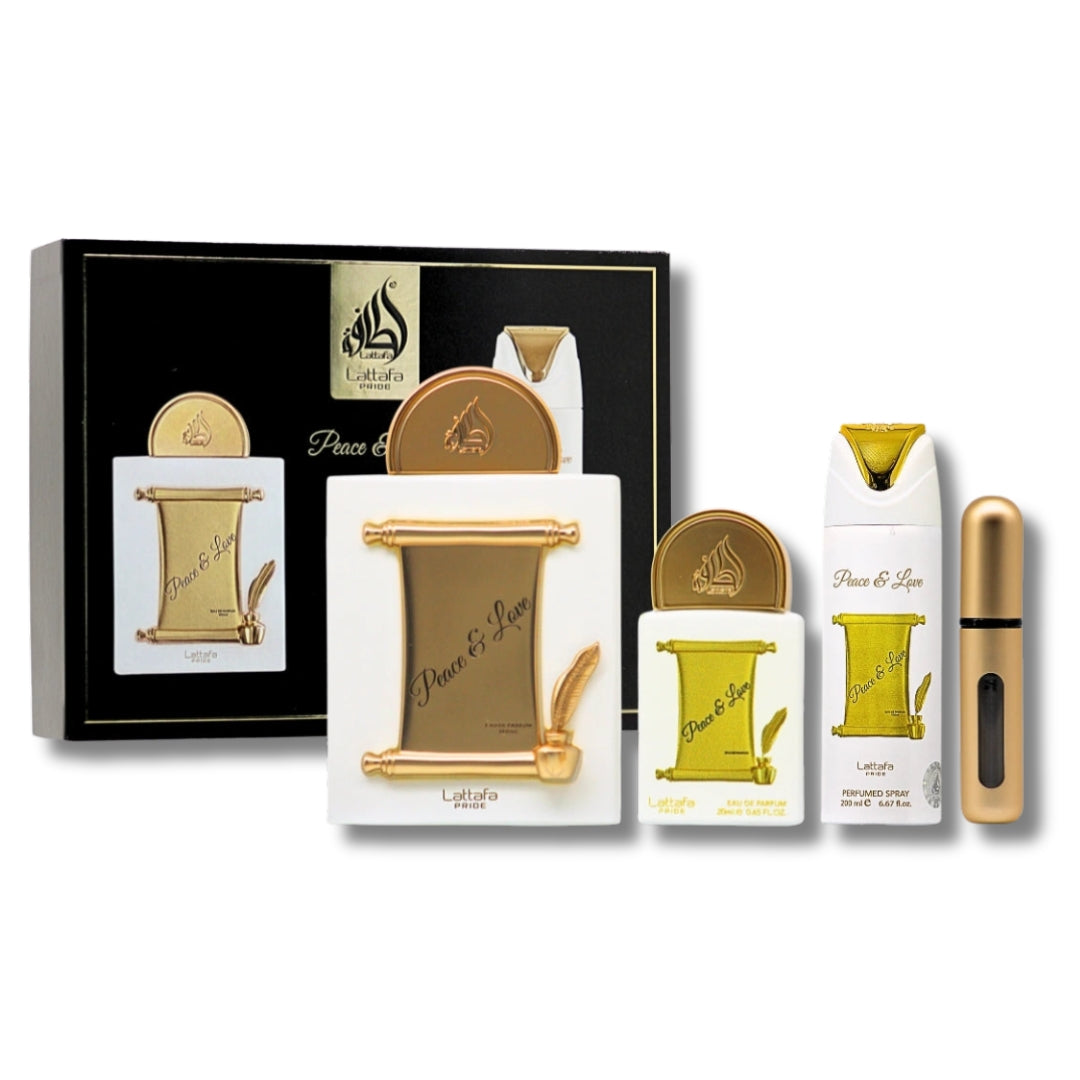 Peace & Love Gift Set By Lattafa