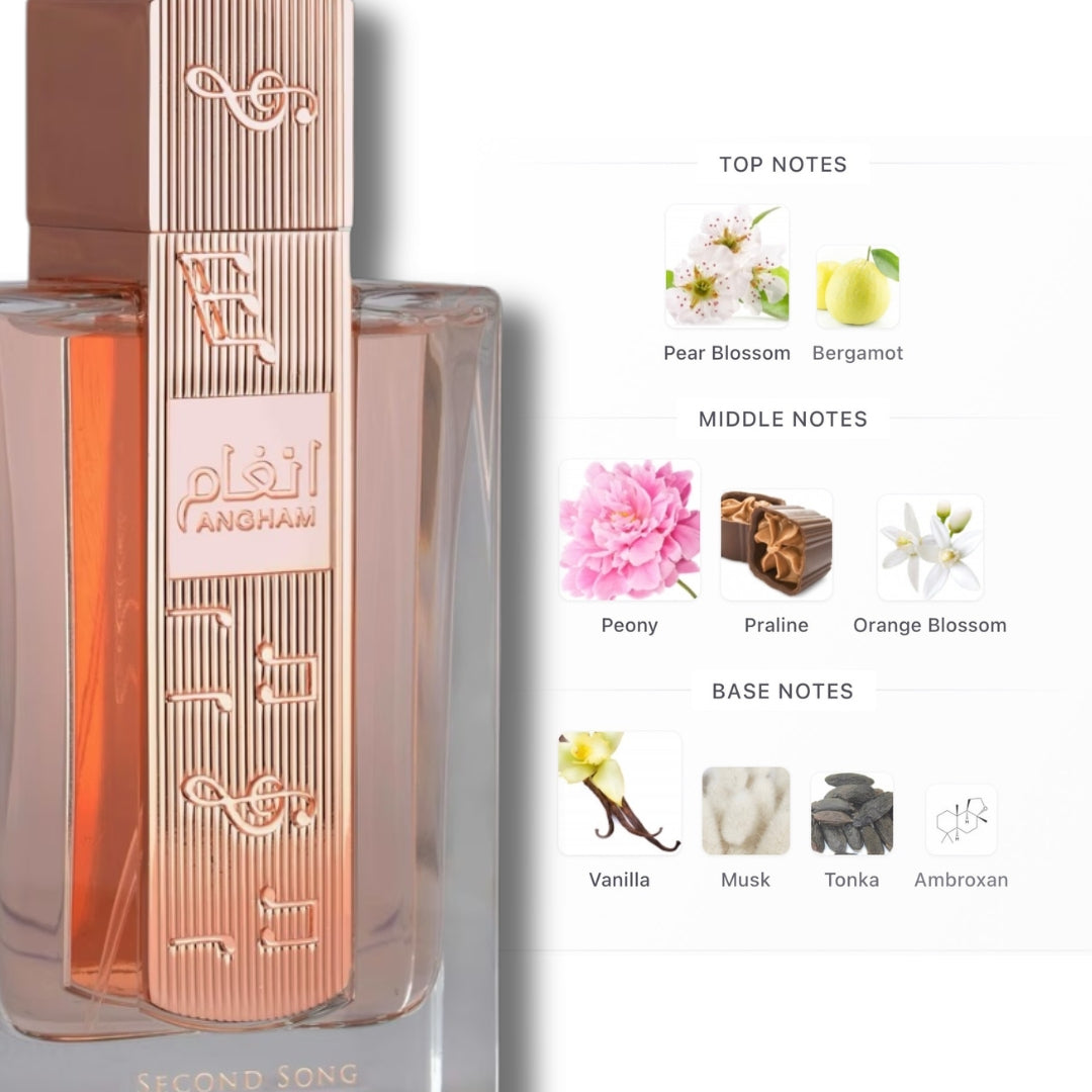 Angham Second Song by Lattafa EDP 100ml UK Seller Shop Now