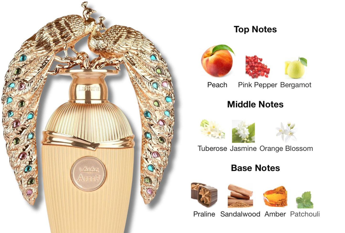 Afeef by Lattafa 100ml EDP Perfume | Elegant Warm Scent