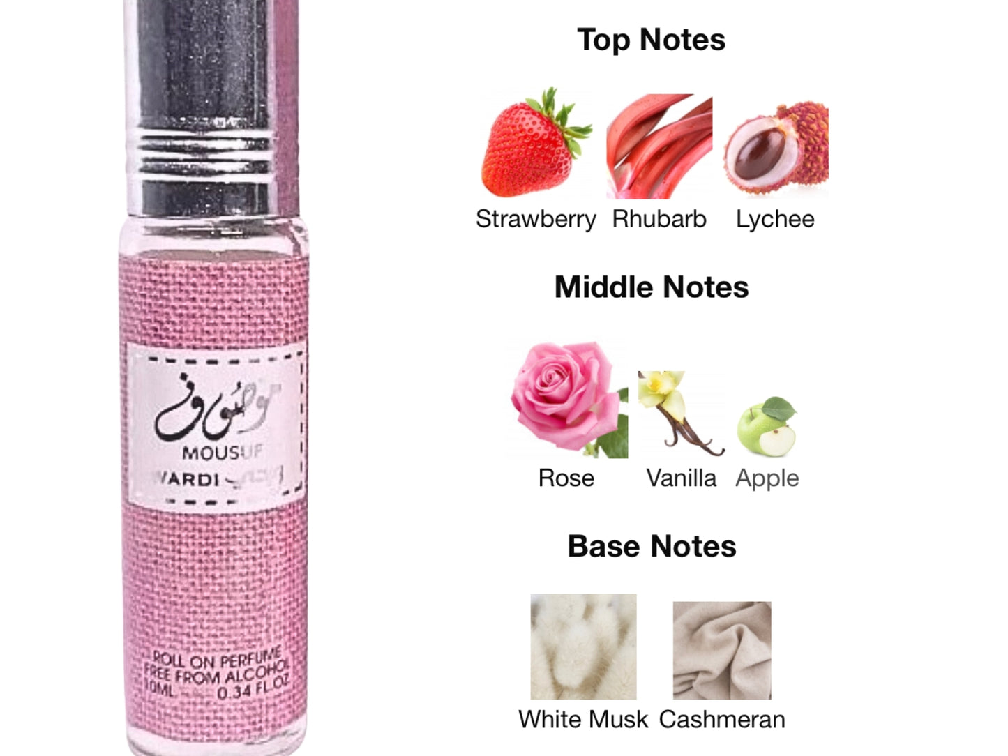 Mousuf Wardi 10ml Roll-On by Ard Al Zaafaran