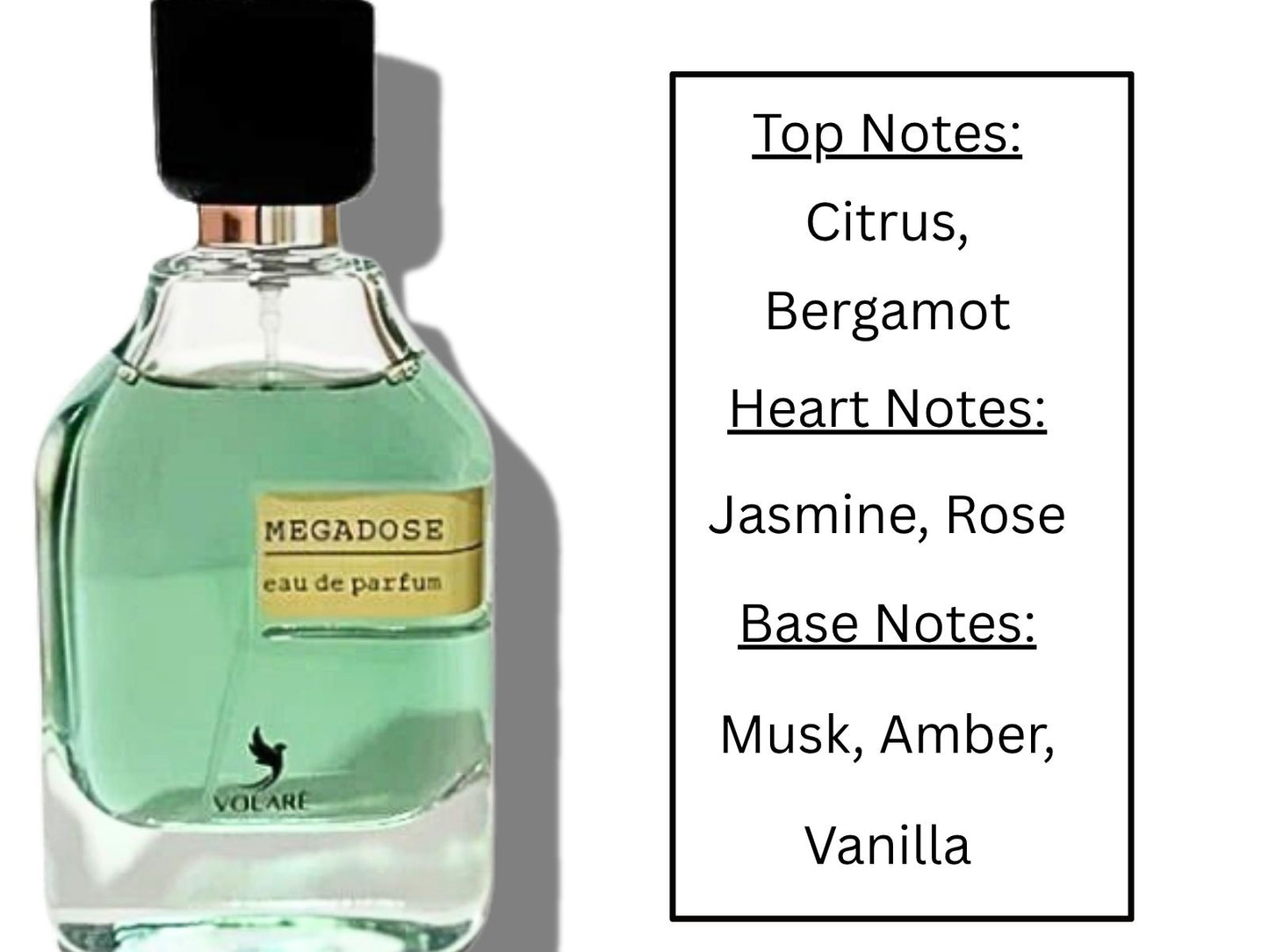Megadose by Volaré 80ml EDP Unisex – Long Lasting