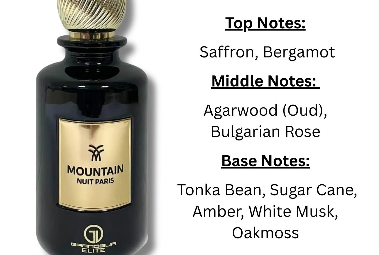 Mountain Nuit Paris by Grandeur Elite 100ml EDP Perfume