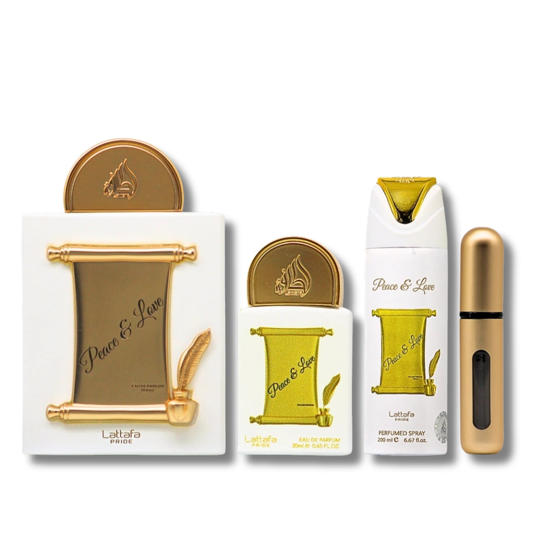 Peace & Love Gift Set By Lattafa