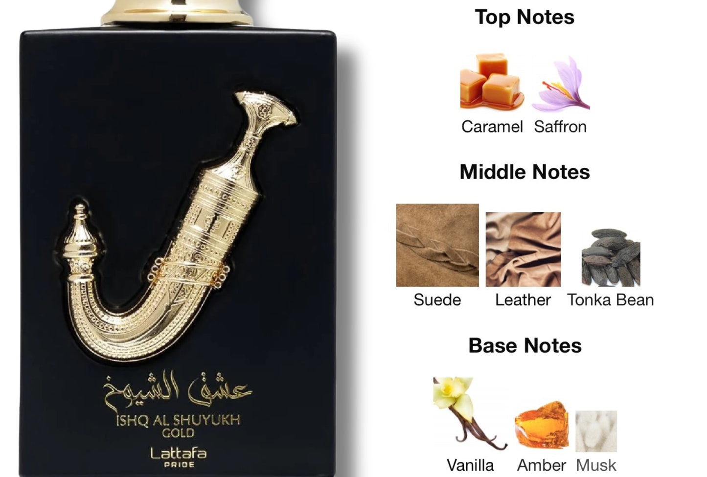 Ishq Al Shuyukh Gold by Lattafa Pride 100ml EDP Perfume