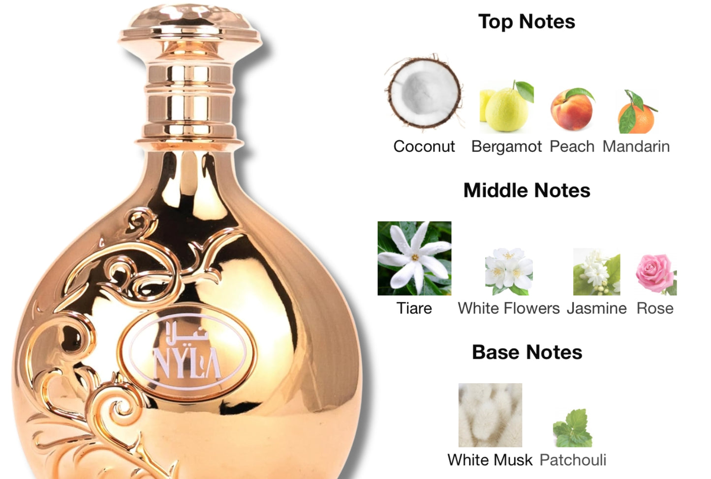 Nyla by Arabiyat Prestige 80ml EDP Perfume | Elegant Long Lasting