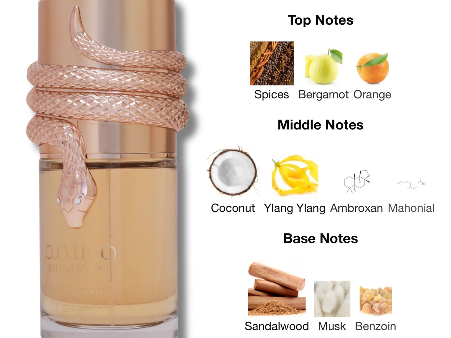 Musamam White Intense Perfume By Lattafa 100ml EDP