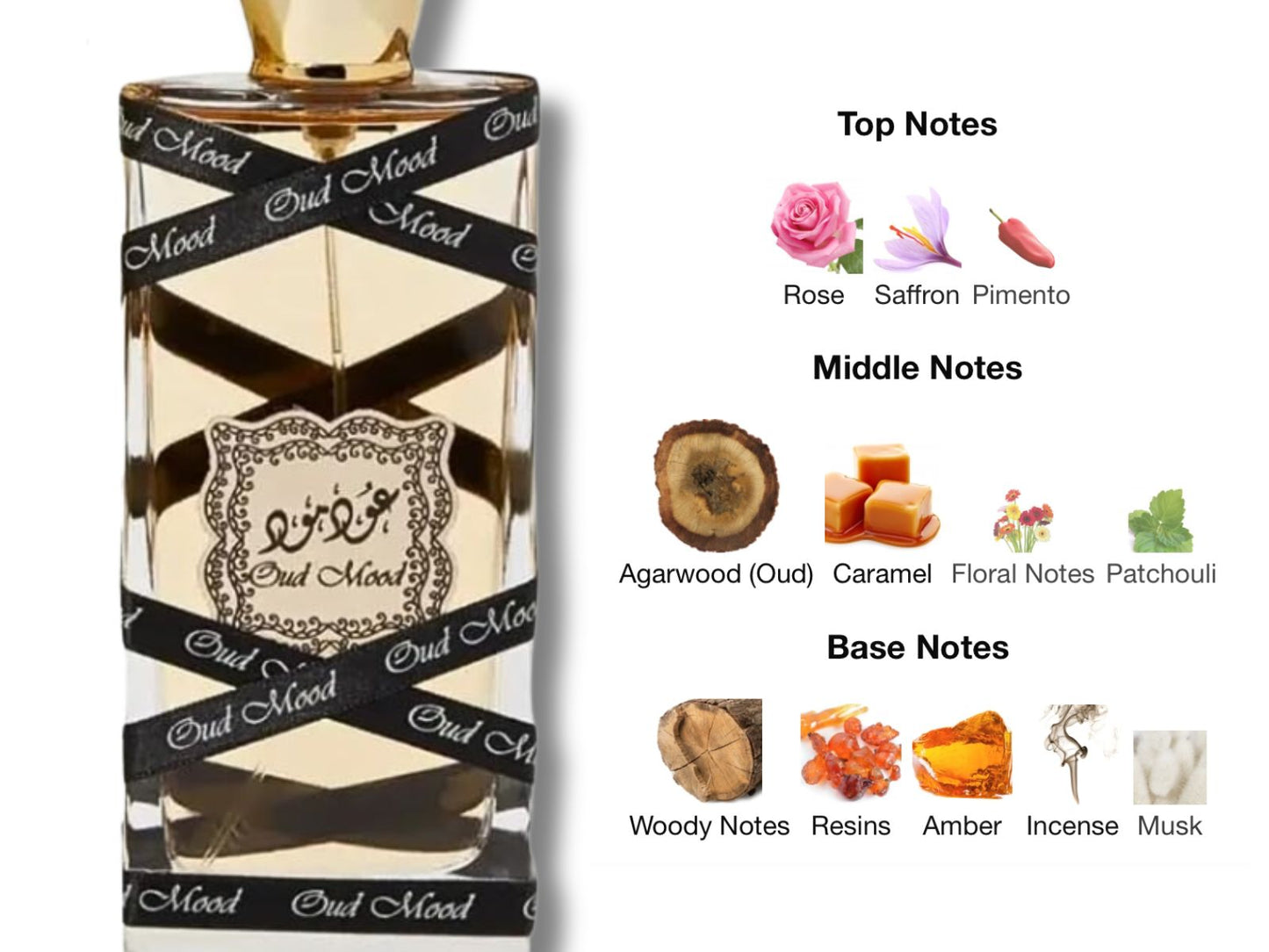 Oud Mood By Lattafa 100ml EDP Unisex Scent Long Lasting