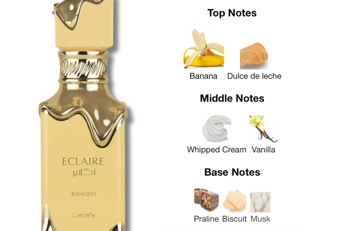 Eclaire Banoffi by Lattafa 100ml EDP Perfume