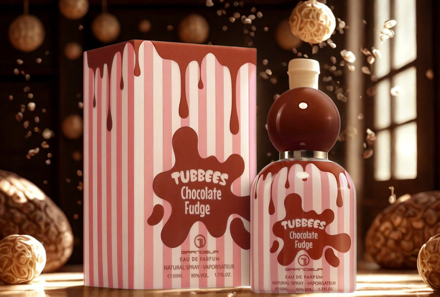 Grandeur Tubbees Chocolate Fudge 50ml EDP - Kids & Adults