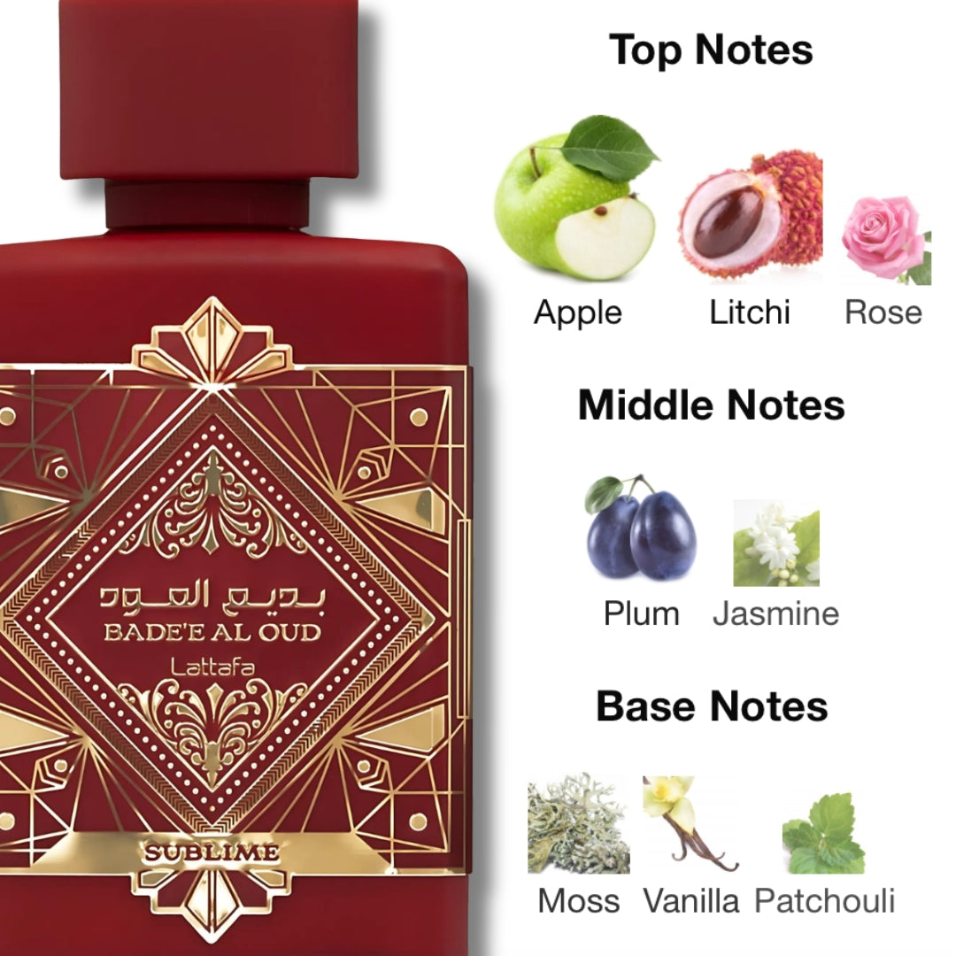 Lattafa Badee Al Oud Sublime Gift Set