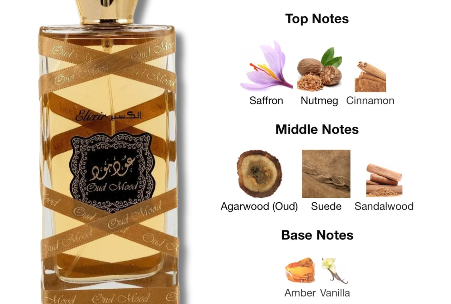 Oud Mood Elixir by Lattafa 100ml EDP Perfume