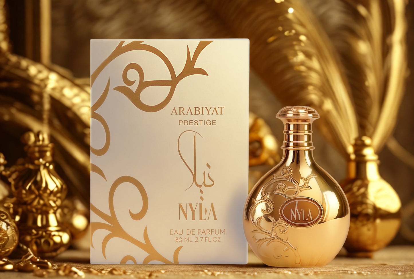 Nyla by Arabiyat Prestige 80ml EDP Perfume | Elegant Long Lasting