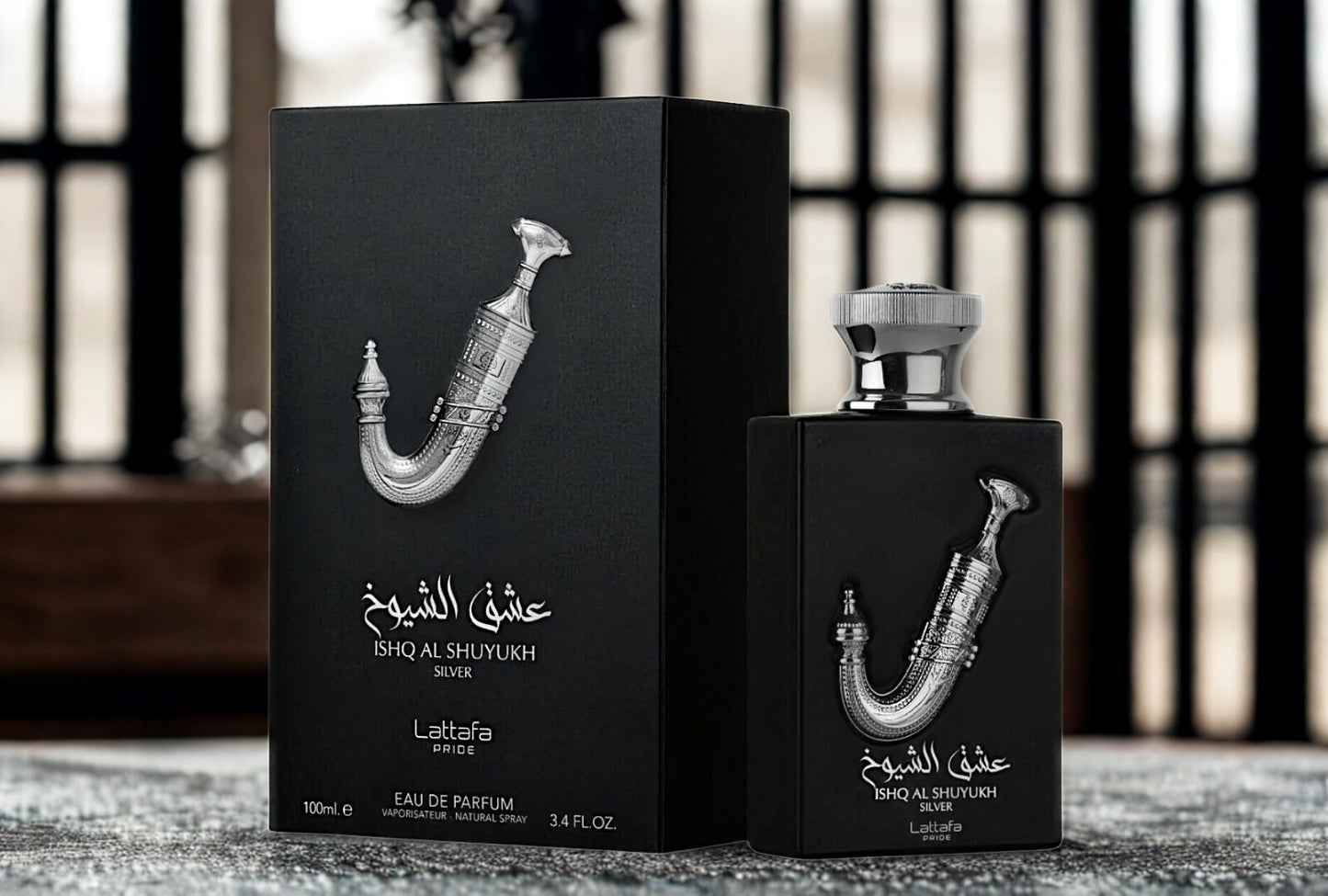 Ishq Al Shuyukh Silver by Lattafa Pride 100ml EDP Perfume