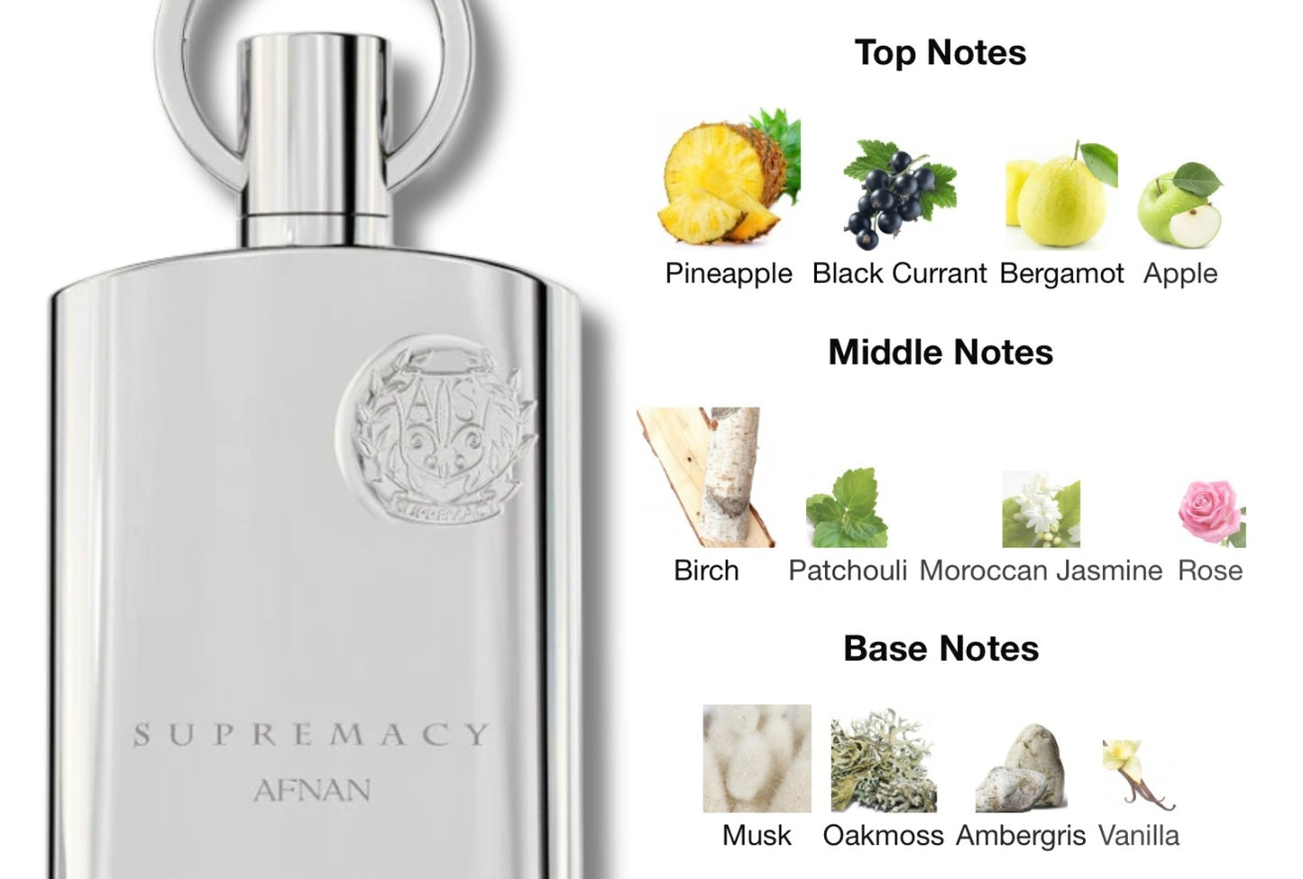 Supremacy Silver by Afnan 100ml