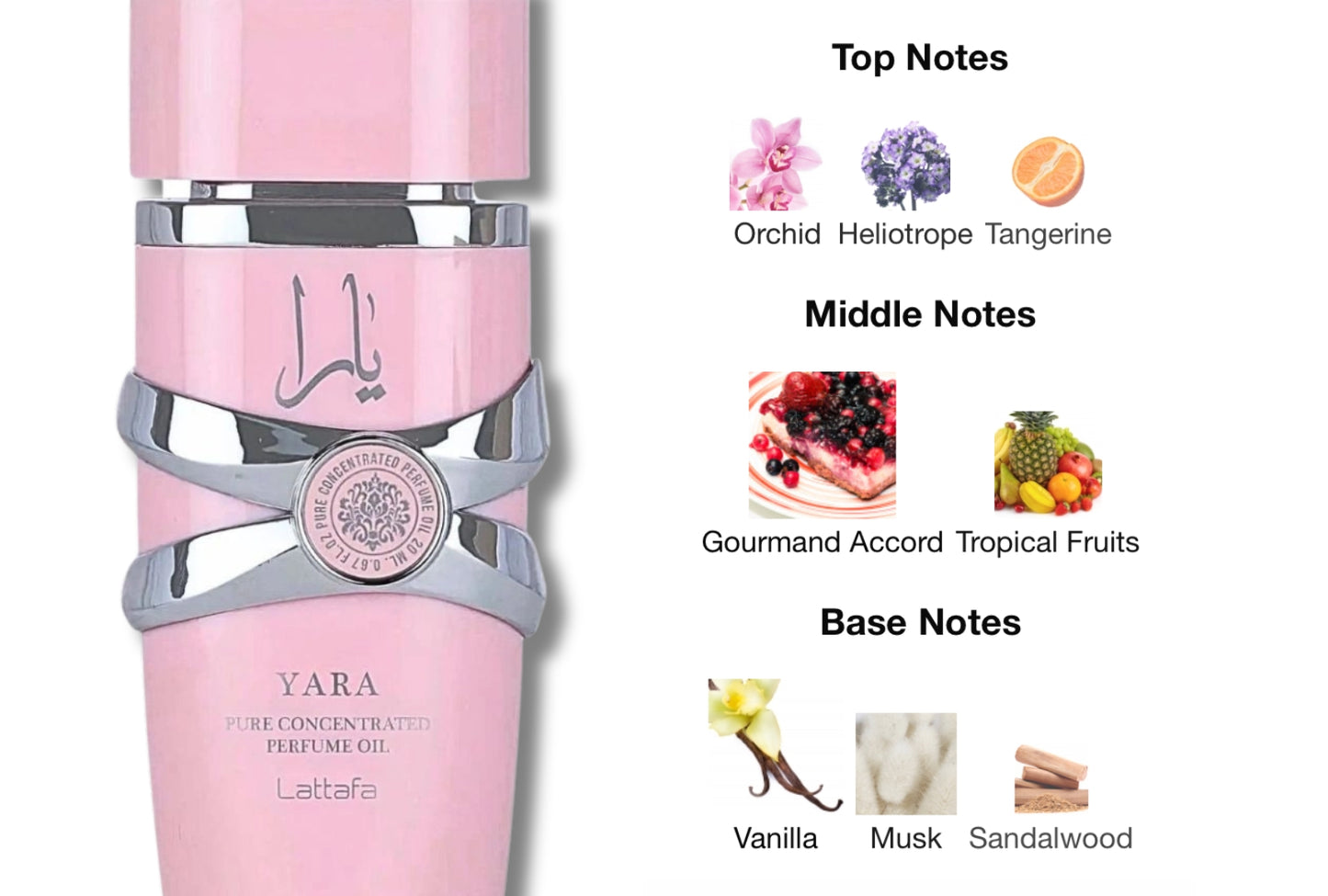 Yara 20ml Concentrated Perfume Oil