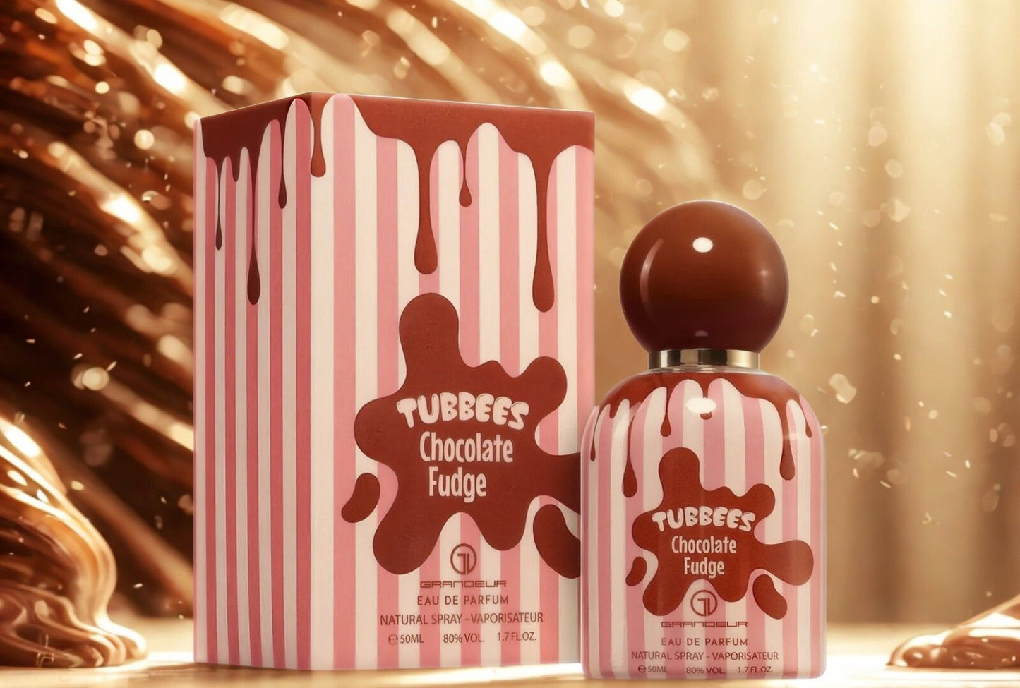 Grandeur Tubbees Chocolate Fudge 50ml EDP - Kids & Adults
