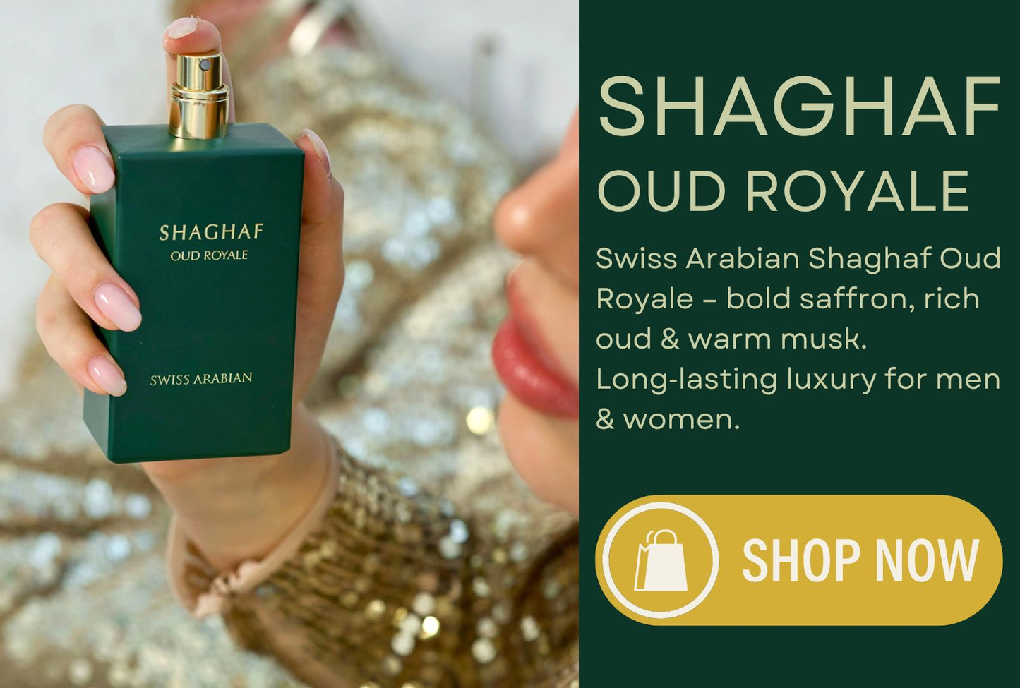 Shaghaf Oud Royale by Swiss Arabian 75ml EDP Perfume